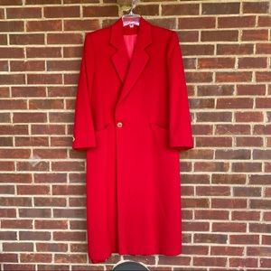 Fleurette of California 100% Cashmere trench coat
